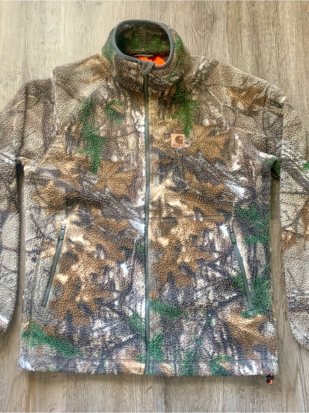 Discontinued Carhartt Game Load Fleece Jacket Realtree Xtra Camouflage 102698